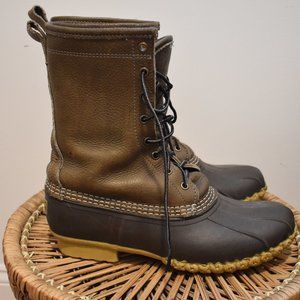 LL Bean Women's Bean Boots, 10" Shearling-Lined